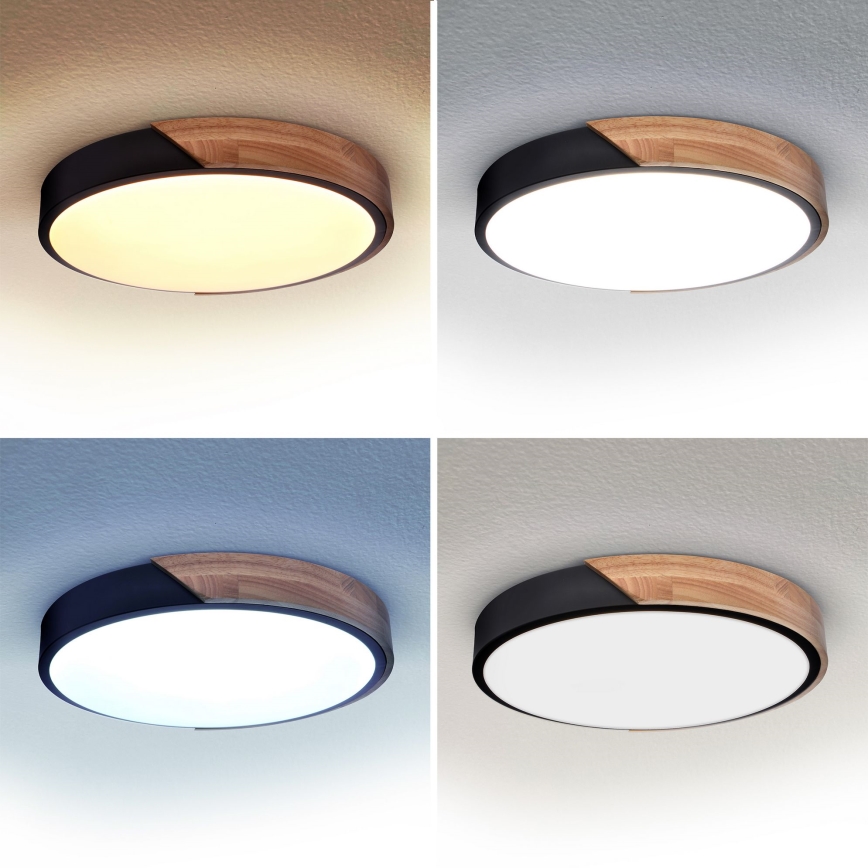 Brilagi - LED Dimbar taklampa PILANA LED/48W/230V 3000-6500K ek pr. 40 cm + fjärrkontroll