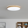 Brilagi - Dimbart LED-taklampa PINE LED/24W/230V Ø 42 cm 3000-6500K + fjärrkontroll