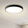 Brilagi - Dimbart LED-taklampa POOL LED/60W/230V 3000-6000K Ø 60 cm svart + fjärrkontroll