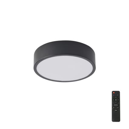 Brilagi - Dimbart LED-takarmatur POOL LED/18W/230V 3000-6000K 20 cm svart + fjärrkontroll