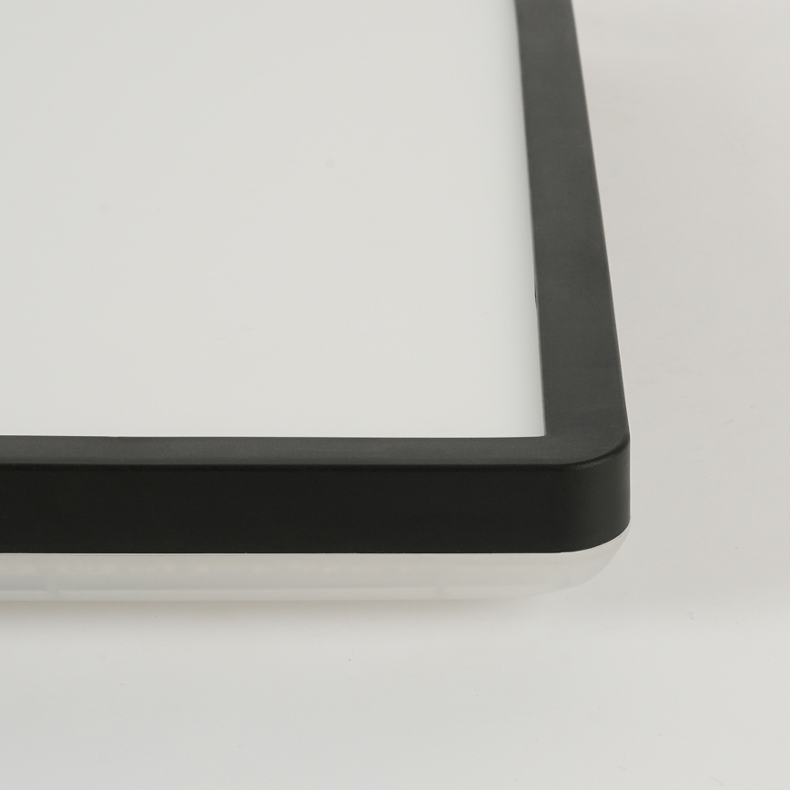 Brilagi - LED Dimbar taklampa ULTRA SLIM LED/18W/230V 2700-6500K 30x30 cm svart + fjärrkontroll