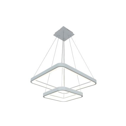 Brilagi - Dimbara LED-pendel med vajer FALCON SLIM LED/78W/230V 3000-6500K 50x50 cm vit + fjärrkontroll