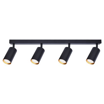 Brilagi - LED-dimmbar spotlight SELE 4xGU10/6,5W/230V 2700-6500K svart/guld