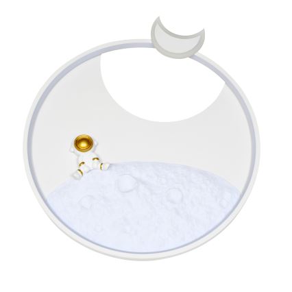 Brilagi - LED dimbar taklampa ASTRO LED/20W/230V Ø 50 cm 3000-6000K astronaut + fjärrkontroll