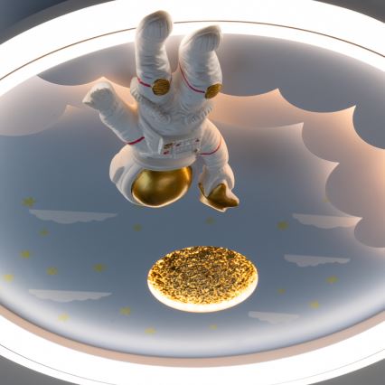 Brilagi - LED taklampa för barn med dimmer LED/42W/230V 3000/5700K astronaut