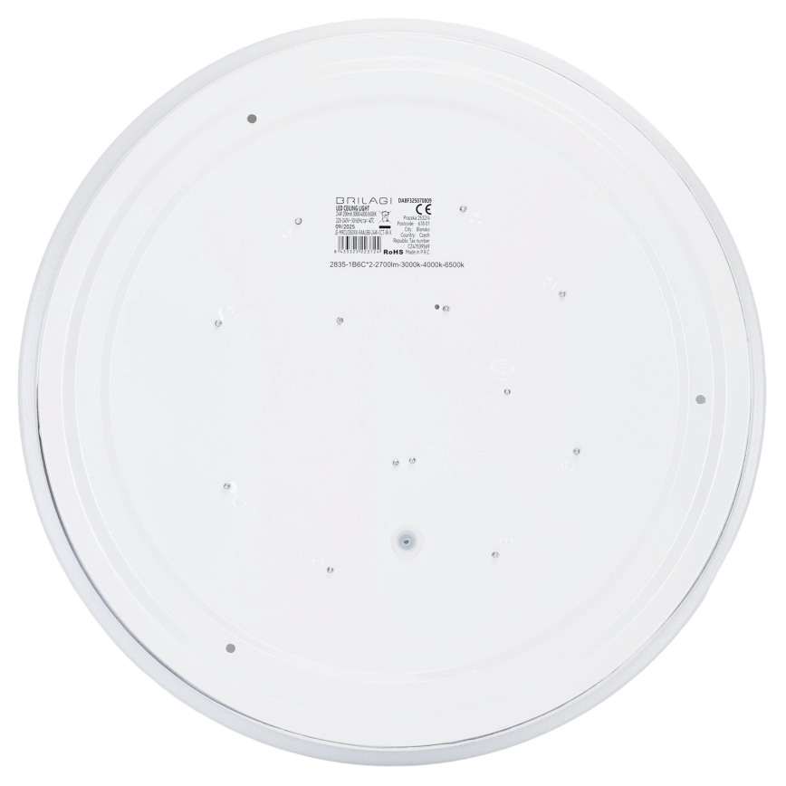 Brilagi - Dimbar LED-taklampa MILKY WAY LED/24W/230V 3000-6500K Ø 38 cm + fjärrkontroll
