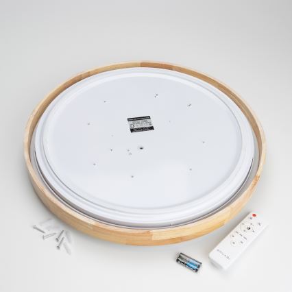 Brilagi - Dimbart LED-takarmatur PINE LED/60W/230V Ø 52 cm 3000-6500K + fjärrkontroll