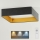 Brilagi - Dimmbar LED-taklampa VELVET SQUARE LED/24W/230V 43x43 cm 3000/4000/6500K + fjärrkontroll, grå