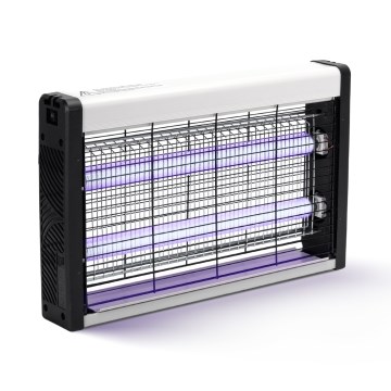 Brilagi - Elektrisk insektsfångare 2xUV/10W/230V 60 m2