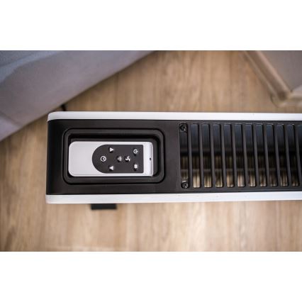 Brilagi - Elektrisk konvektorvärmare 1000/1300/2300W LCD/timer/TURBO/termostat vit+ RC