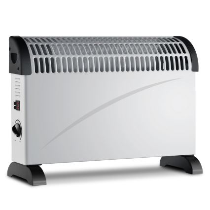 Brilagi - Elektrisk konvektorvärmare 750/1250/2000W timer/termostat