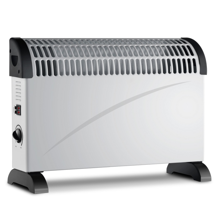 Brilagi - Elektrisk konvektorvärmare 750/1250/2000W timer/termostat