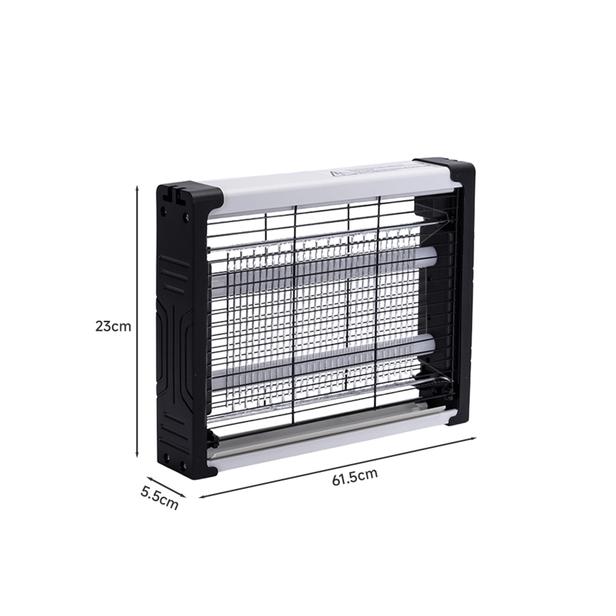 Brilagi - Elektrisk LED-insektsfångare (UV), 2×LED / 5 W / 230 V, för upp till 70 m²
