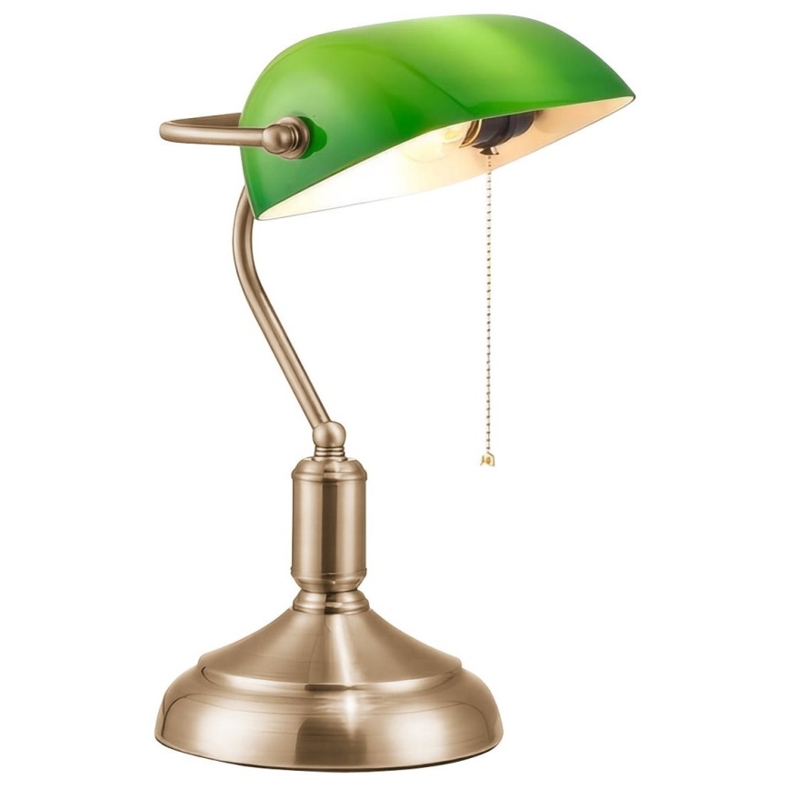 Brilagi - Ersättningslampskärm för bordslampa BANK OFFICE grön