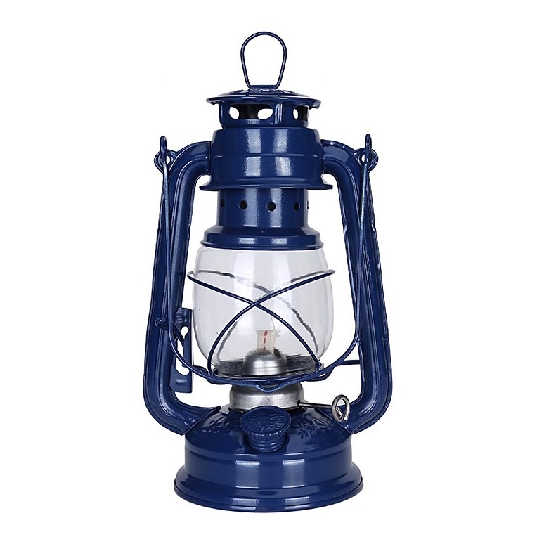 Brilagi - Fotogenlampa LANTERN 24,5 cm mörkblå