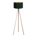 Brilagi - Golv lampa VELVET 1xE27/60W/230V beige/grön