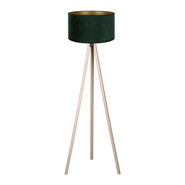 Brilagi - Golv lampa VELVET 1xE27/60W/230V beige/grön