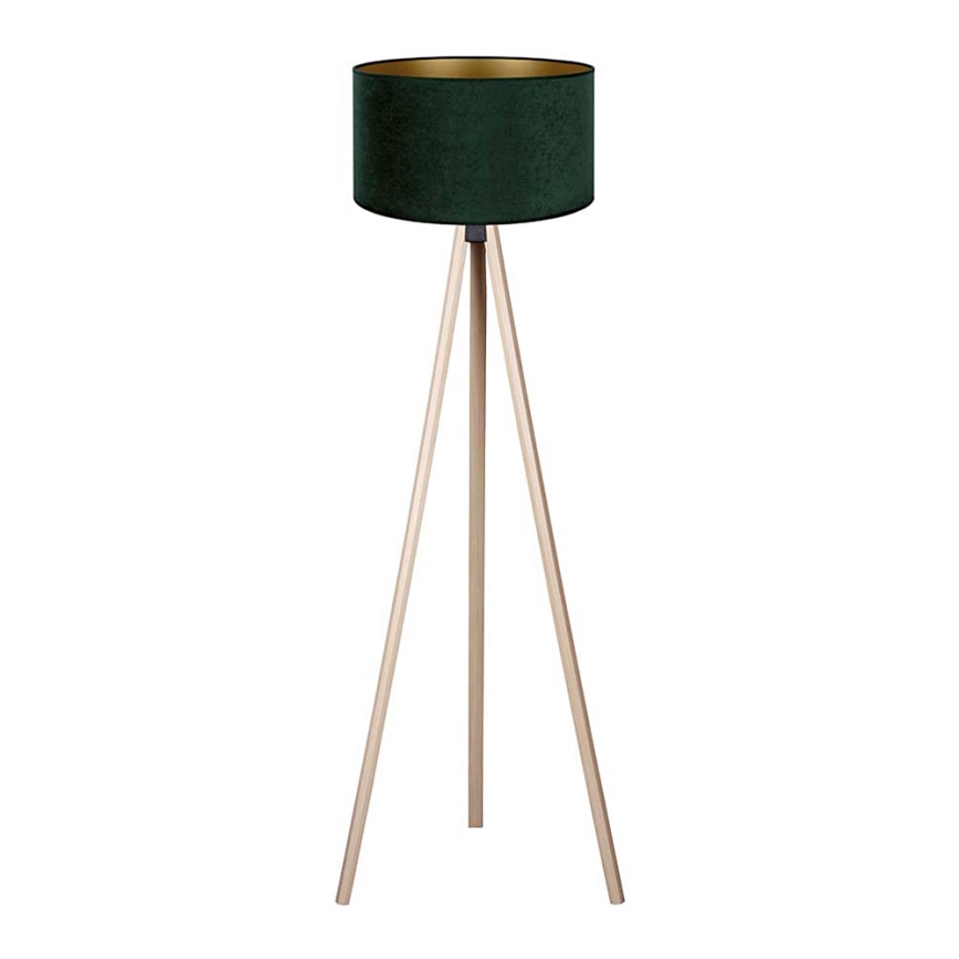 Brilagi - Golv lampa VELVET 1xE27/60W/230V beige/grön