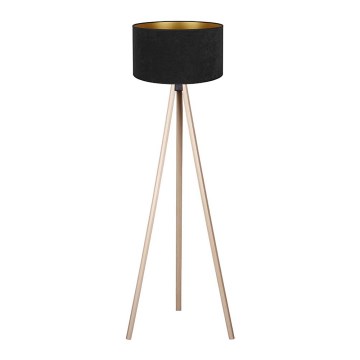 Brilagi - Golv lampa VELVET 1xE27/60W/230V beige/svart