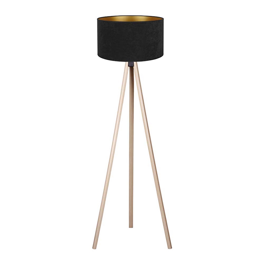 Brilagi - Golv lampa VELVET 1xE27/60W/230V beige/svart
