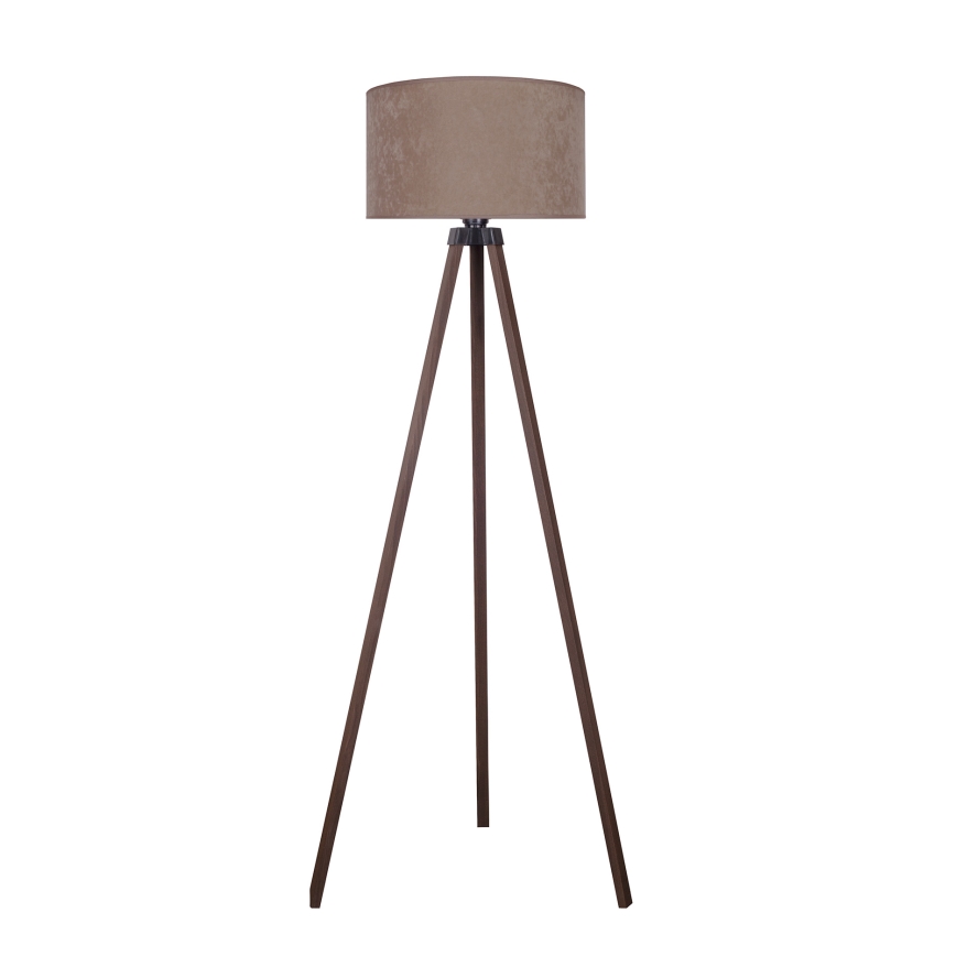 Brilagi - Golv lampa VELVET 1xE27/60W/230V brun/beige