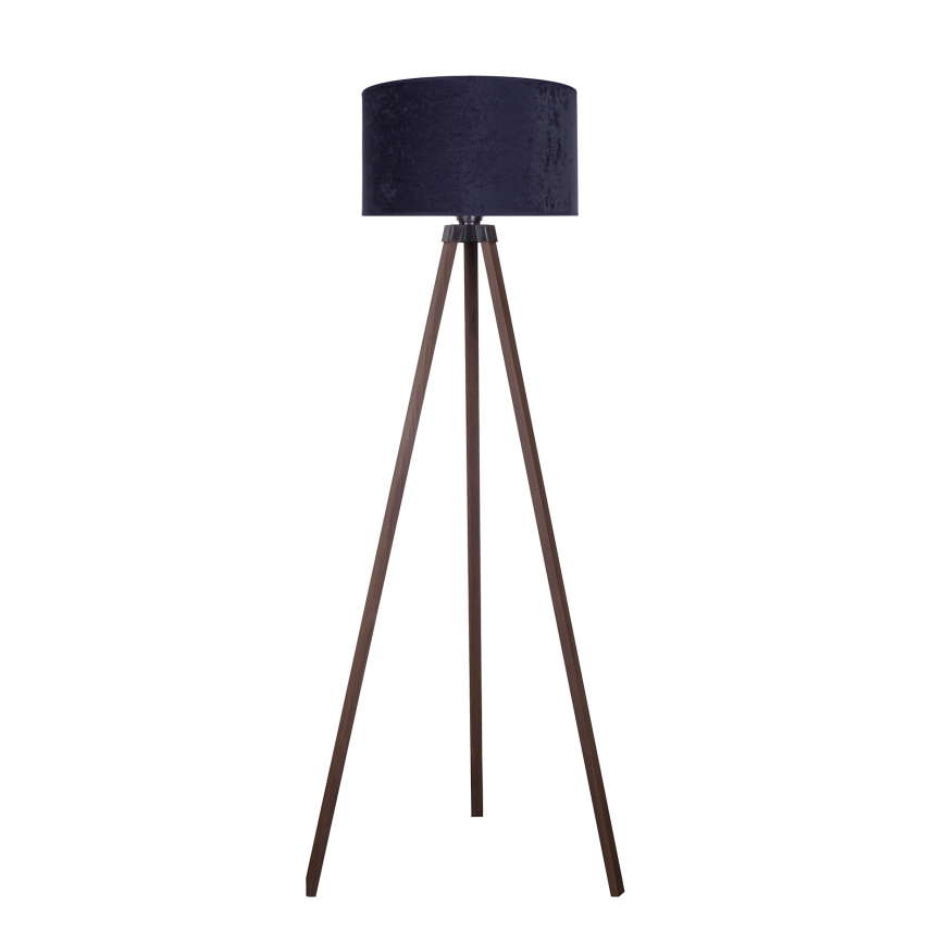 Brilagi - Golv lampa VELVET 1xE27/60W/230V brun/blå
