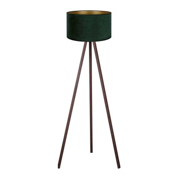 Brilagi - Golv lampa VELVET 1xE27/60W/230V brun/grön