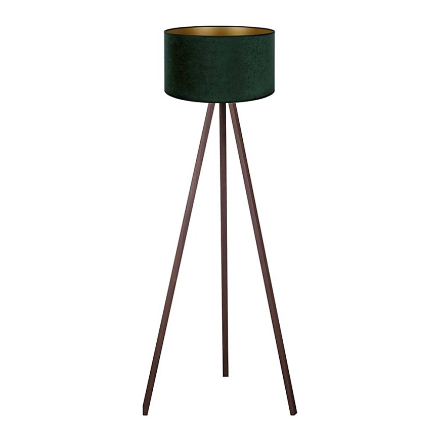 Brilagi - Golv lampa VELVET 1xE27/60W/230V brun/grön