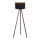 Brilagi - Golv lampa VELVET 1xE27/60W/230V brun/svart