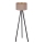 Brilagi - Golv lampa VELVET 1xE27/60W/230V svart/beige