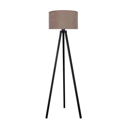 Brilagi - Golv lampa VELVET 1xE27/60W/230V svart/beige