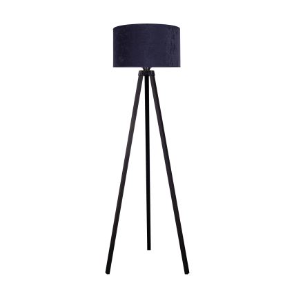 Brilagi - Golv lampa VELVET 1xE27/60W/230V svart/blå