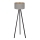 Brilagi - Golv lampa VELVET 1xE27/60W/230V svart/grå