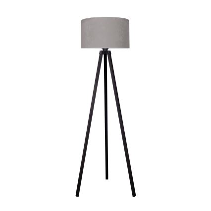 Brilagi - Golv lampa VELVET 1xE27/60W/230V svart/grå