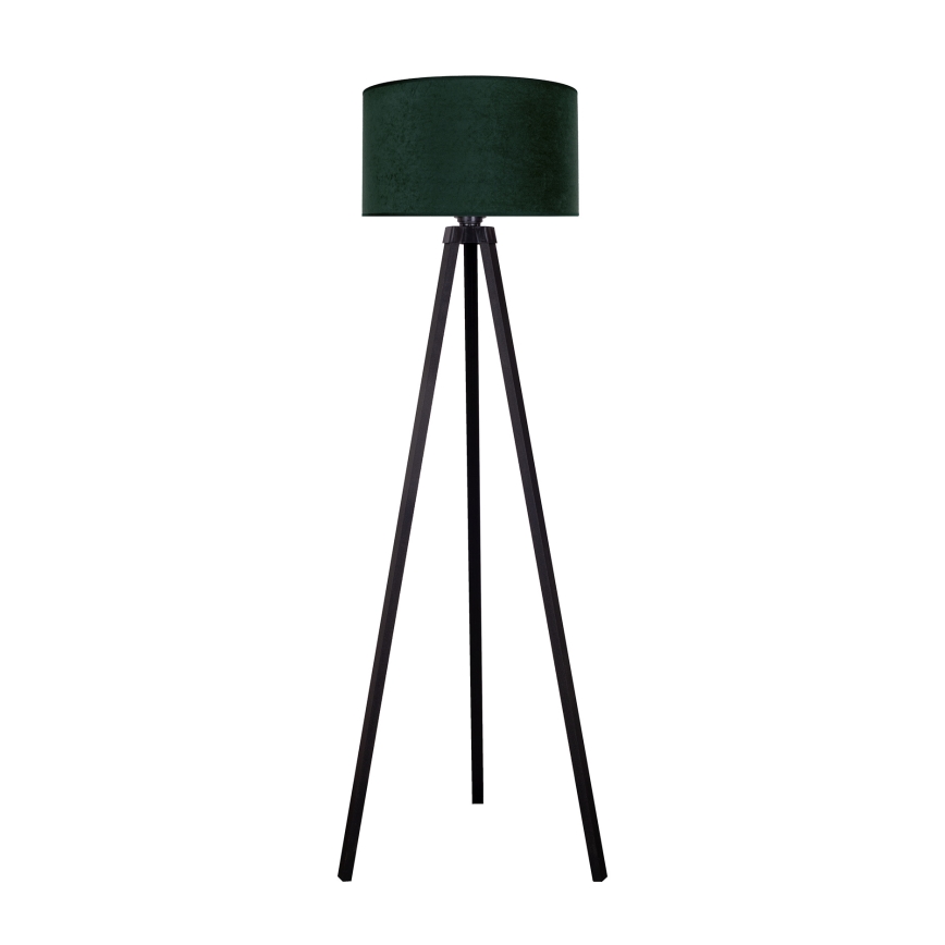 Brilagi - Golv lampa VELVET 1xE27/60W/230V svart/grön