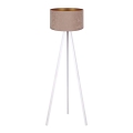 Brilagi - Golv lampa VELVET 1xE27/60W/230V vit/beige