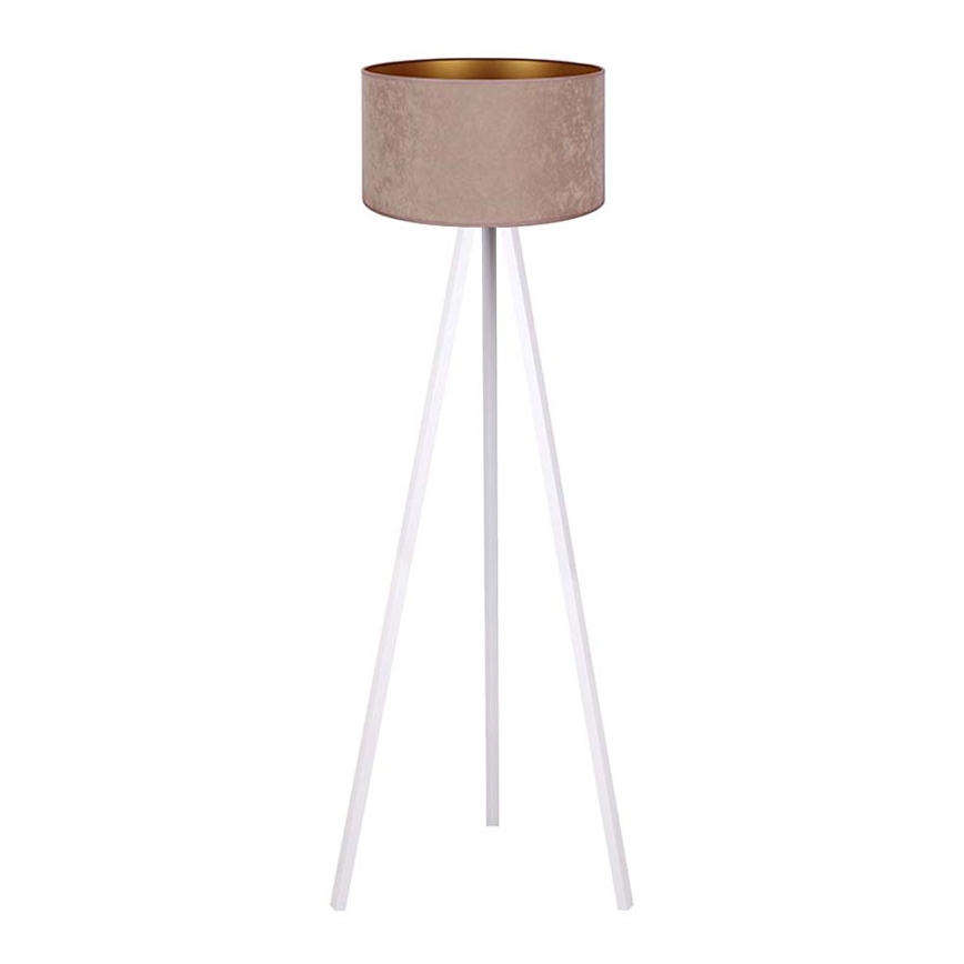 Brilagi - Golv lampa VELVET 1xE27/60W/230V vit/beige