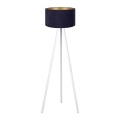 Brilagi - Golv lampa VELVET 1xE27/60W/230V vit/blå