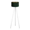Brilagi - Golv lampa VELVET 1xE27/60W/230V vit/grön