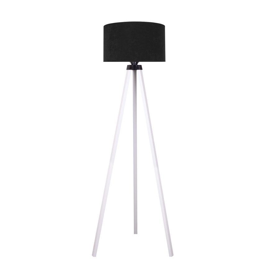 Brilagi - Golv lampa VELVET 1xE27/60W/230V vit/svart