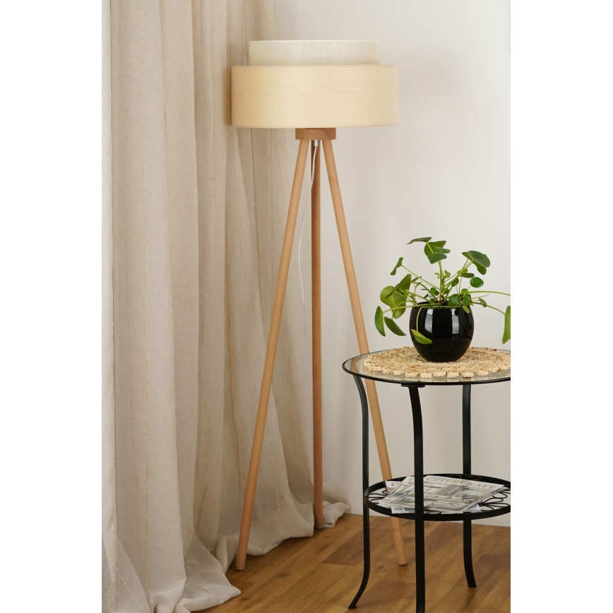 Brilagi - Golvlampa ARIZONA BOHO 1xE27/15W/230V beige