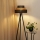 Brilagi - Golvlampa DAKOTA LUNETA 1xE27/15W/230V svart/beige