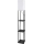 Brilagi - Golvlampa med hyllor GRADUS 1xE27/40W/230V svart/vit
