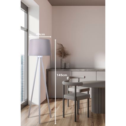 Brilagi - Golvlampa PARDEONE 1xE27/40W/230V