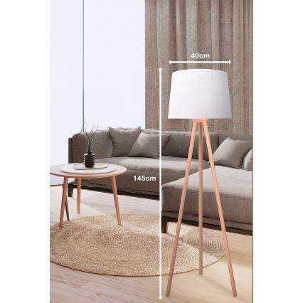Brilagi - Golvlampa PARDEONE 1xE27/40W/230V
