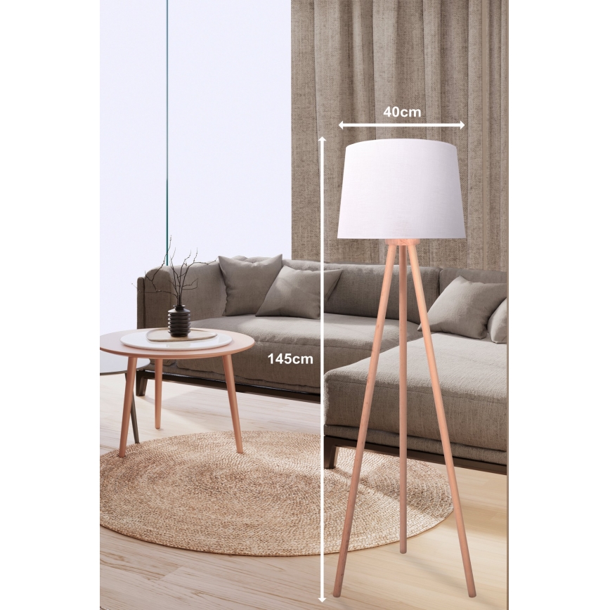 Brilagi - Golvlampa PARDEONE 1xE27/40W/230V