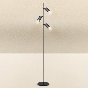 Brilagi - Golvlampa SELE 3xGU10/30W/230V svart