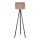 Brilagi - Golvlampa VELVET 1xE27/60W/230V wenge/beige