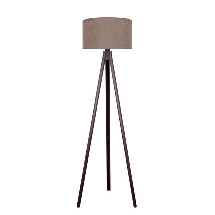 Brilagi - Golvlampa VELVET 1xE27/60W/230V wenge/beige