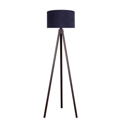 Brilagi - Golvlampa VELVET 1xE27/60W/230V wenge/blå